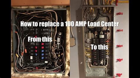 replace load center with new